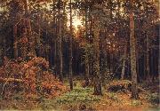 Ivan Shishkin Pine tree oil painting picture wholesale